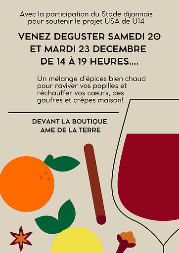 Spicy wine and pancakes