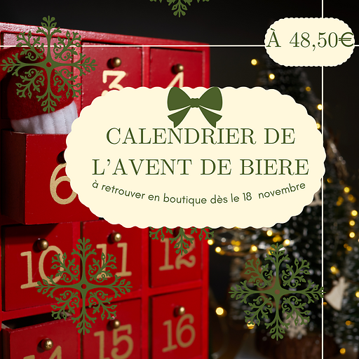 Calendrier d'avent de bières